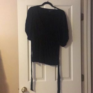 Banana Republic chic black blouse